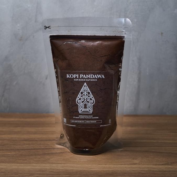 

Kopi Bubuk Pandawa (Kopi Hitam) Arabika Robusta Ground Coffee
