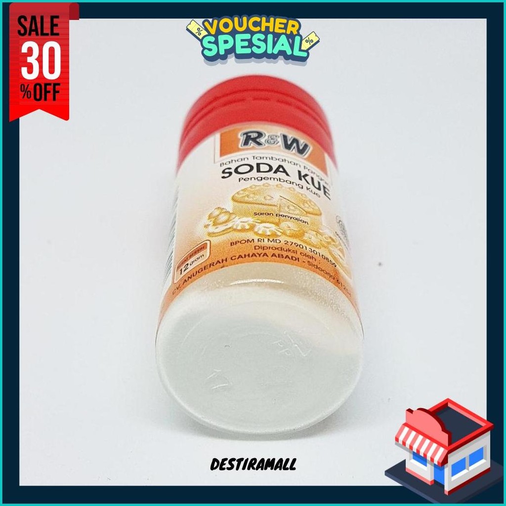 

Soda Kue R&W Botol 10 Gr Siap Kirim