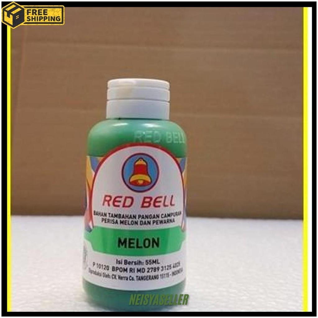

Pewarna Dan Perisa Red Bell Rasa Melon 55Ml/Red Bell/Sumbo Red Bell Cod