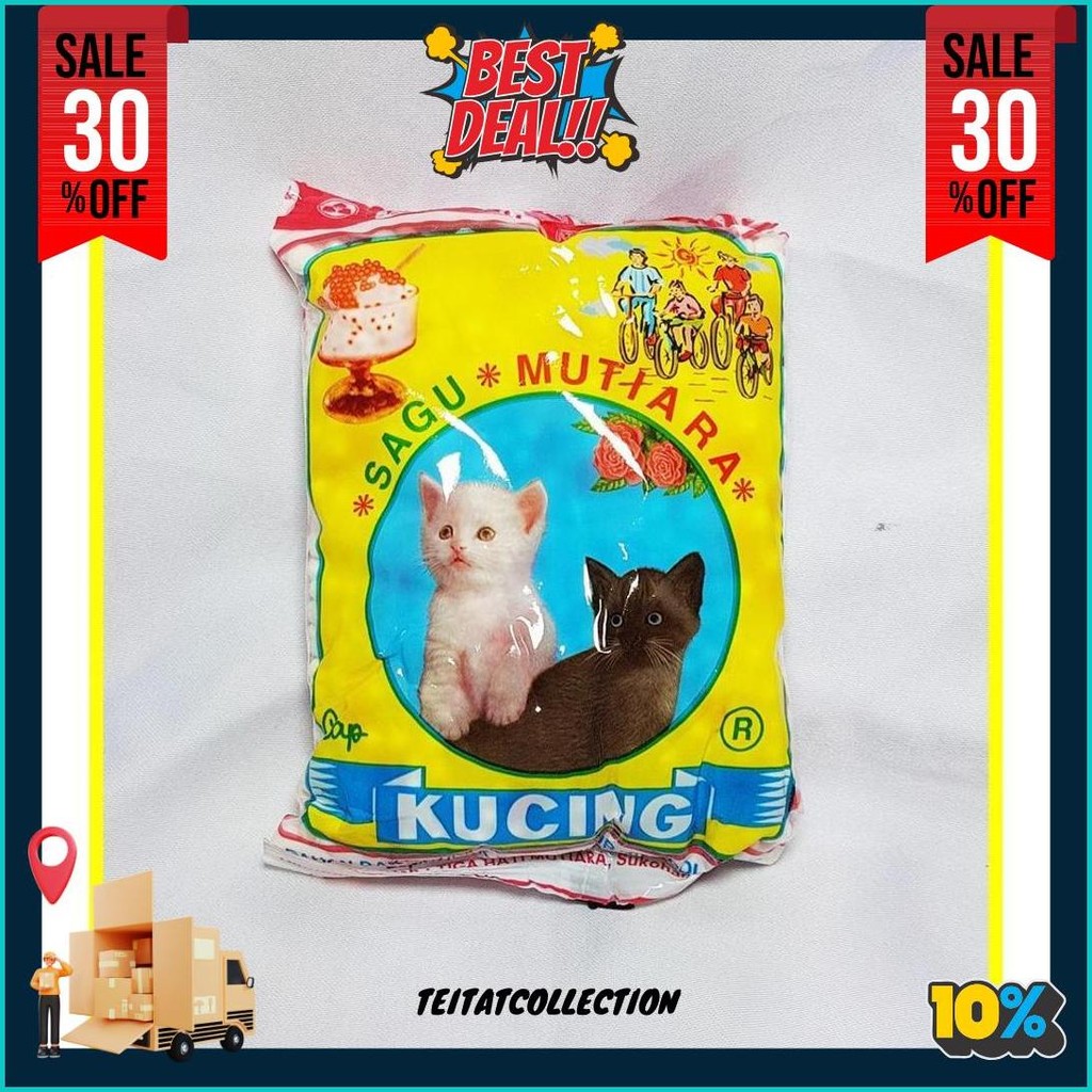 

Sagu Mutiara Cap Kucing 100 Gr - Sagu Mutiara Terlaris