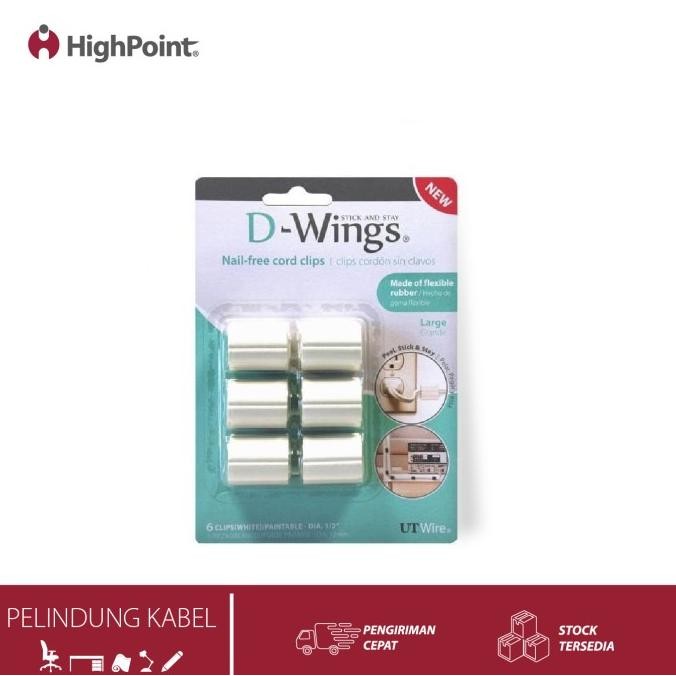 

diskon! ut wire d-wings large s6 uh12d6 white