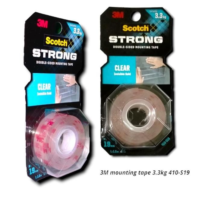 

Sale Double Mounting Foam Tape Perekat Busa 3M Transparan Bening Strong