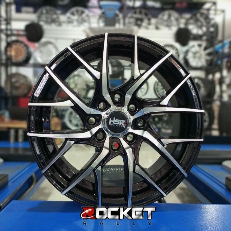 Pelek Mobil Racing Ring 14 Hsr Kurosu For Datsun Ayla Xenia Brio Sigra