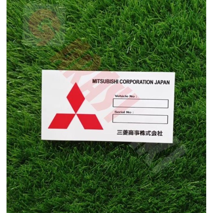 

Sale Sticker Mitsubishi Corporation Japan Barcode Tempel Dalam Kaca