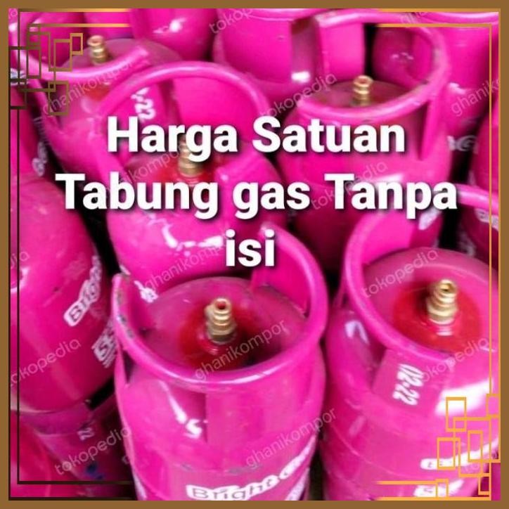 [GKP] TABUNG GAS LPG 5.5 KG / TABUNG BRIGHT GAS / TABUNG PINK + ISI