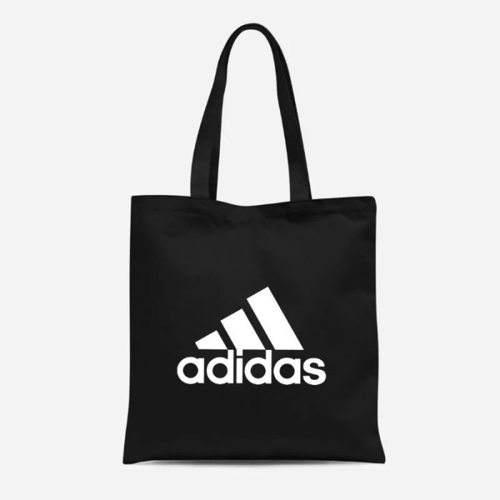 TERBAIK TOTEBAG KANVAS ADIDAS /TOETBAG /TOTEBAG WANITA /TAS SEKOLAH KULIAH