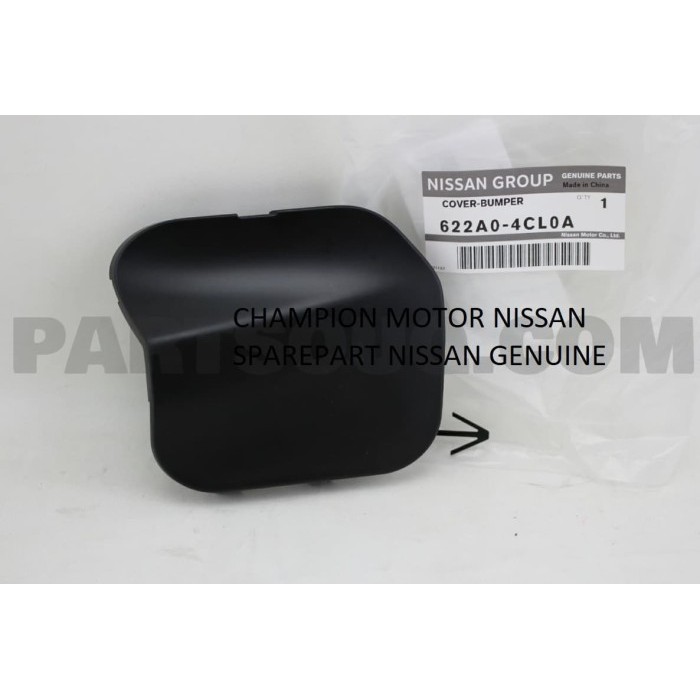 Xtrail New T32 Tutup Derek Cover Towing Bumper Depan 100% ORI NISSAN