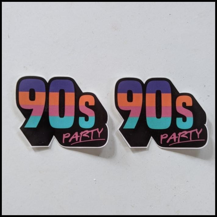

TERMURAH STIKER 90'S PARTY 90AN !!!