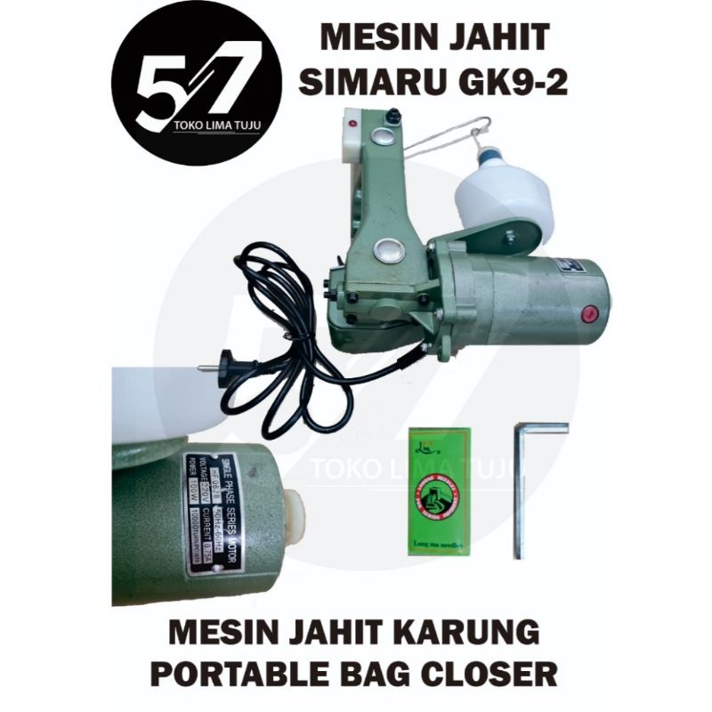 Mesin Jahit karung Beras Portable Simaru GK9