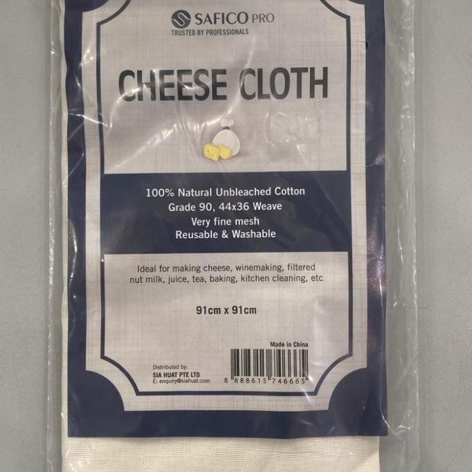 yang dicari] CHEESE CLOTH / CLOTH STEAM COTTON CHEESE / SARINGAN KEJU