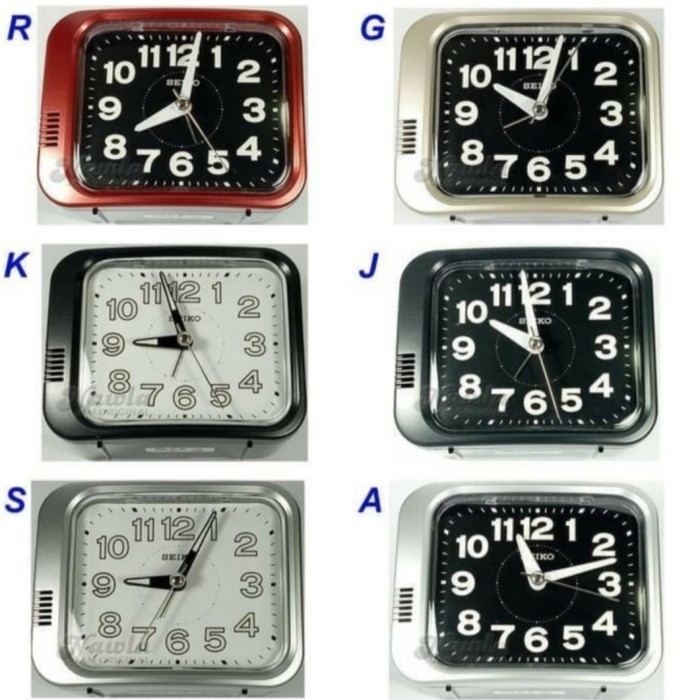 QHK028 Jam weker seiko Original
