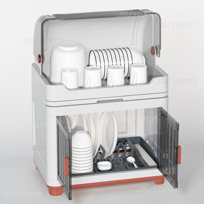 SUNXIN RAK PIRING WASTAFEL S2201/ RAK CANGKIR / RAK PIRING PLASTIK /