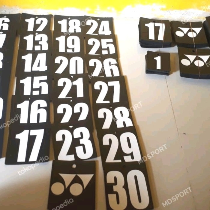 papan skor badminton