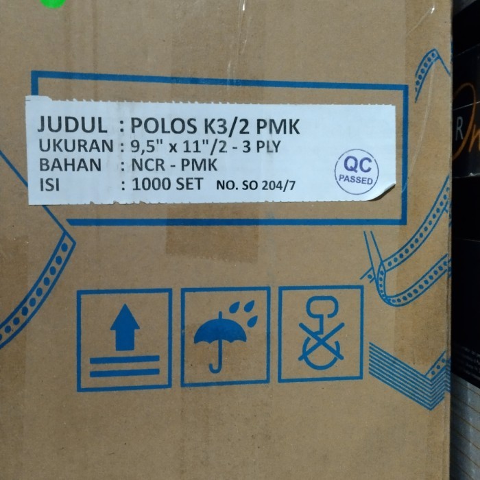 

continous form 3 ply 9.5 x 11 1 dus isi 1000 sheet papermax