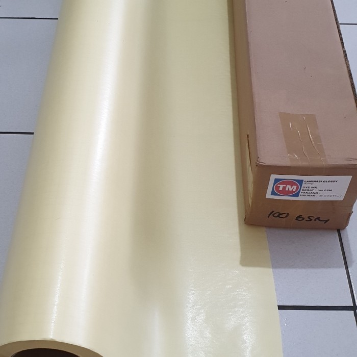 

Laminasi Dingin 100 gsm 60" ( 1.52 m x 46 m ) Matte / Glossy