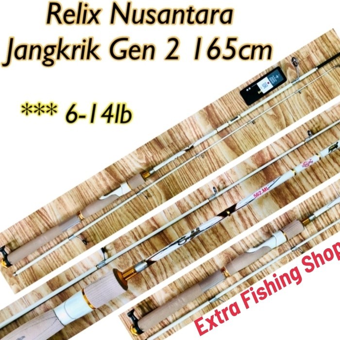 Pancing Full Set Joran Jangkrik 165Cm Relix Nusantara