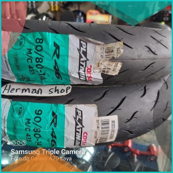 ban corsa r46 90 80 14 compound / ban corsa 90/80-14 r46 compound 07D3
