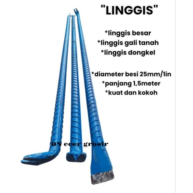 LINGGIS BESAR PANJANG 1,5 METER