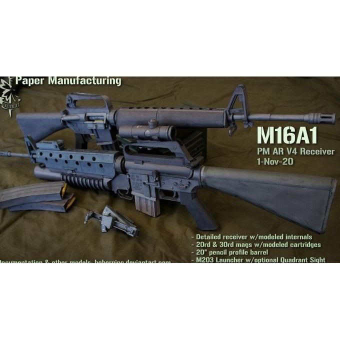 

sale! diy papercraft kertas pola pm ar v4 receiver