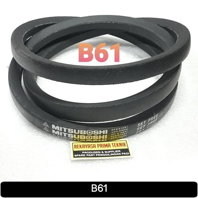 """] B61 Mitsuboshi V belt B 61 B-61 bukan monitor tabung