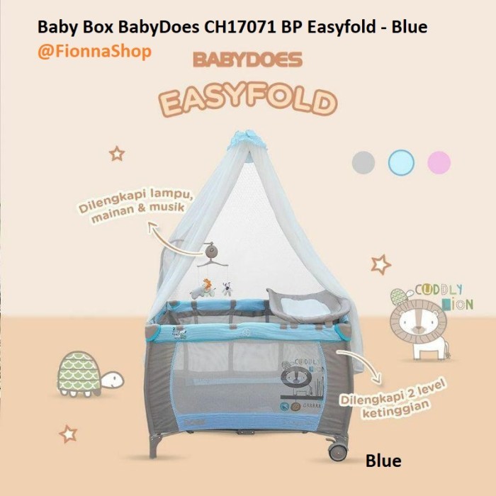 Baby Box BabyDoes CH 17071 BP Easyfold / Ranjang tempat tidur bayi