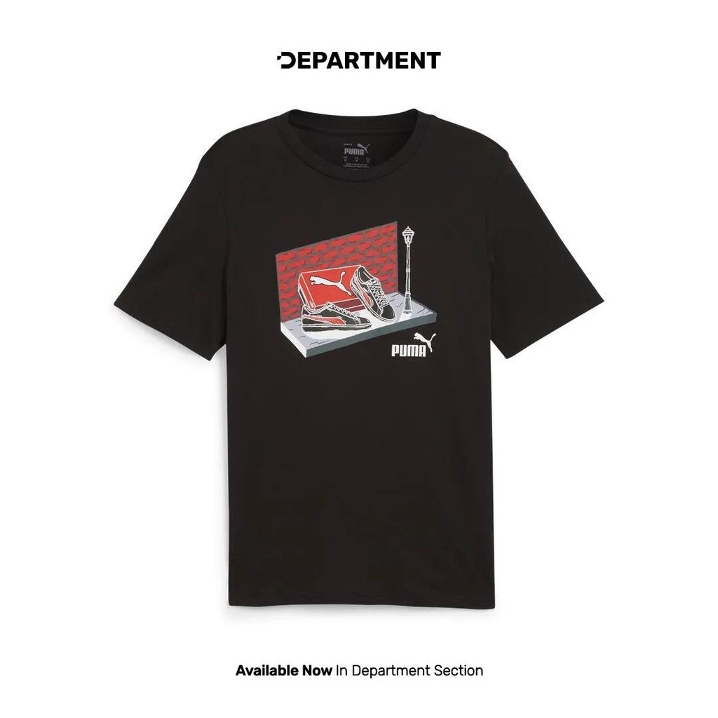 PUMA Kaos Pria GRAPHICS SNEAKER BOX 68384201 ORIGINAL