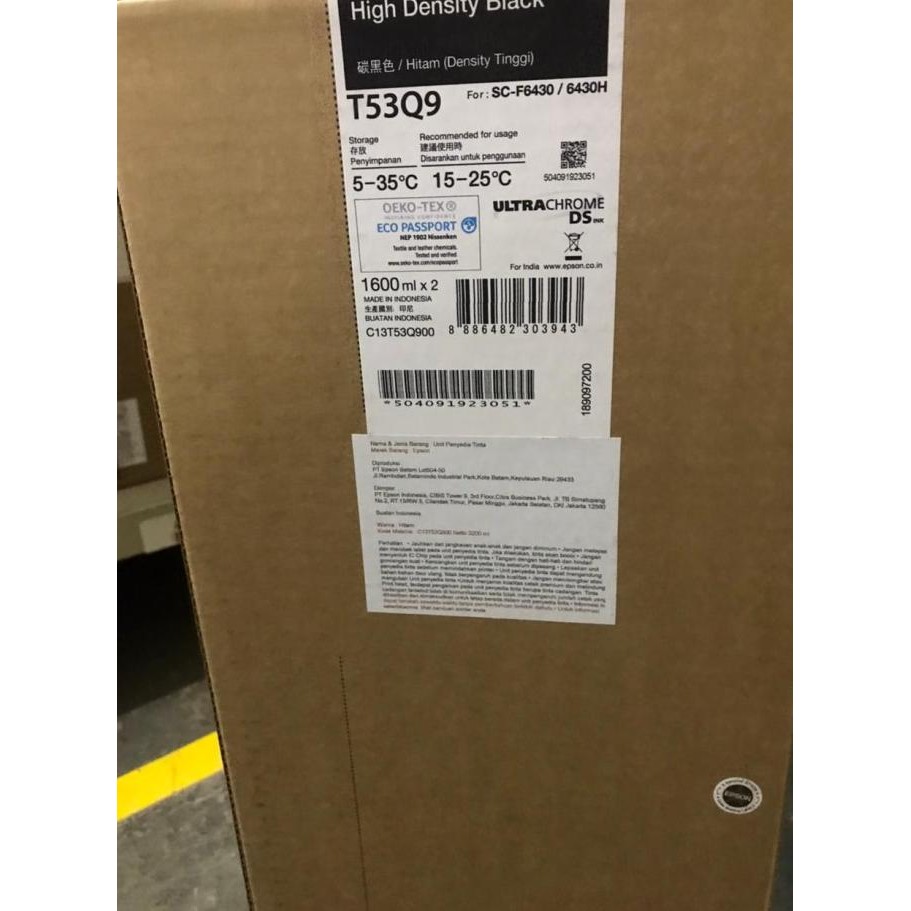 TINTA EPSON SURE COLOR SC- F6430/ F6430H ORIGINAL