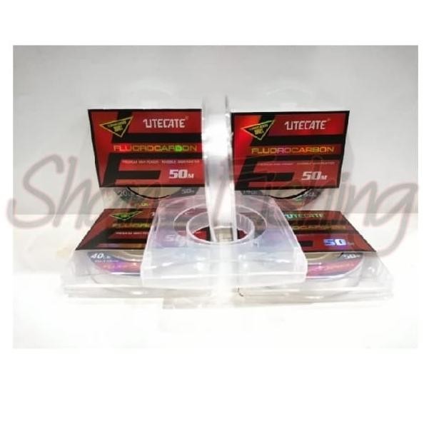 Siap Kirim Senar Utecate Fluorocarbon 50M ( 10 - 45 Lb)