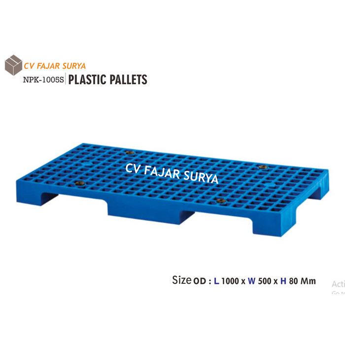 

Palet Plastik / Palet Plastik Rabbit / Palet Plastik Rabbit NPK-1005S