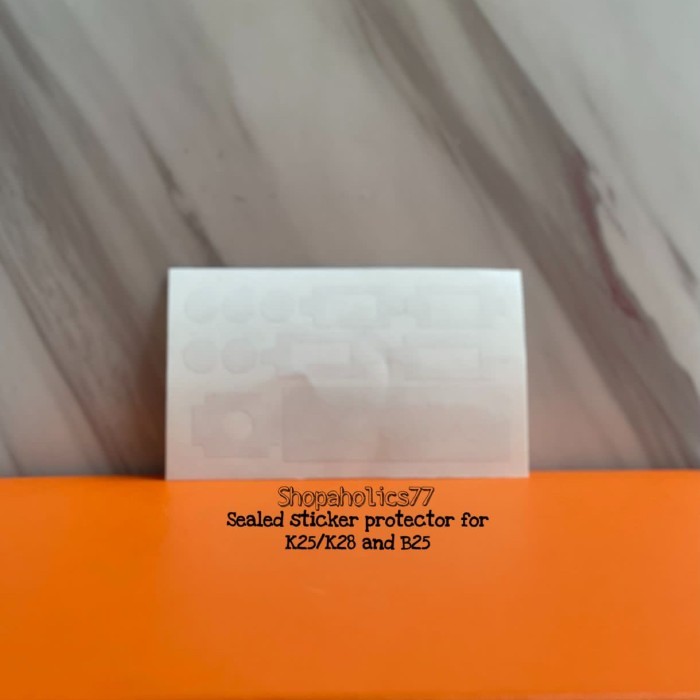 

Sealed sticker hardware protector for hxrmes K25/K28/B25