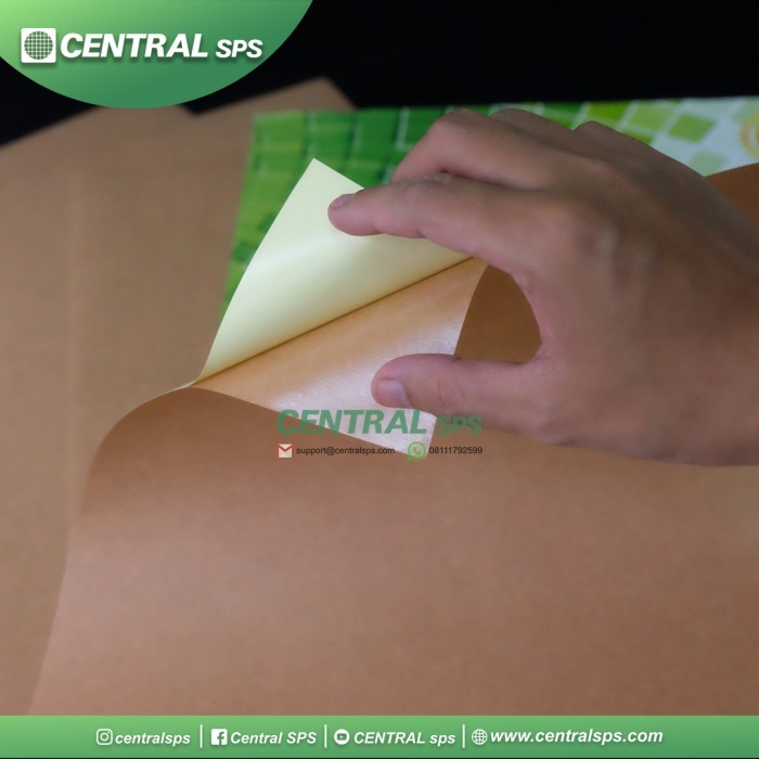 

Stiker Graftac A3+ Kraft Paper