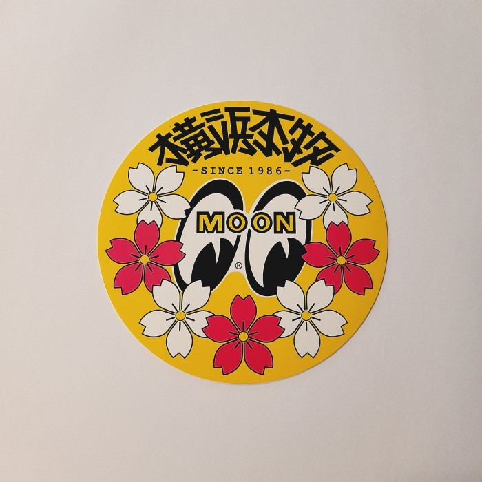 

TERBARU! MOON Flower Sticker