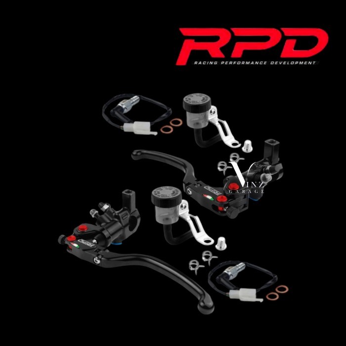 Master Rem RPD 17 Mm 15 Mm Merah // Master Rem RPD Set Kanan Kiri Hitam Merah // Master Rem RPD Xmax