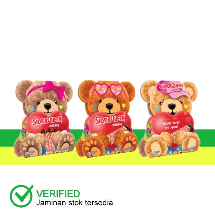

SilverQueen Chunky Bear Love Chocolate 3 pcs