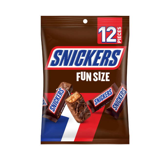 

Snickers Milk Chocolate Party Share Bag 12 Pieces 180g Australia