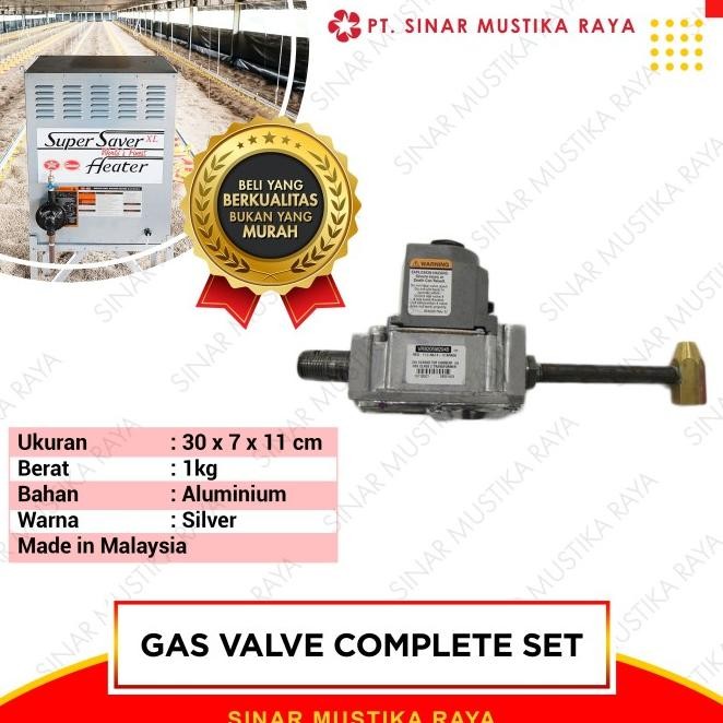 Gas Valve Ss-225 Spare Part Super Saver Heater Alat Ternak Ayam Unggas