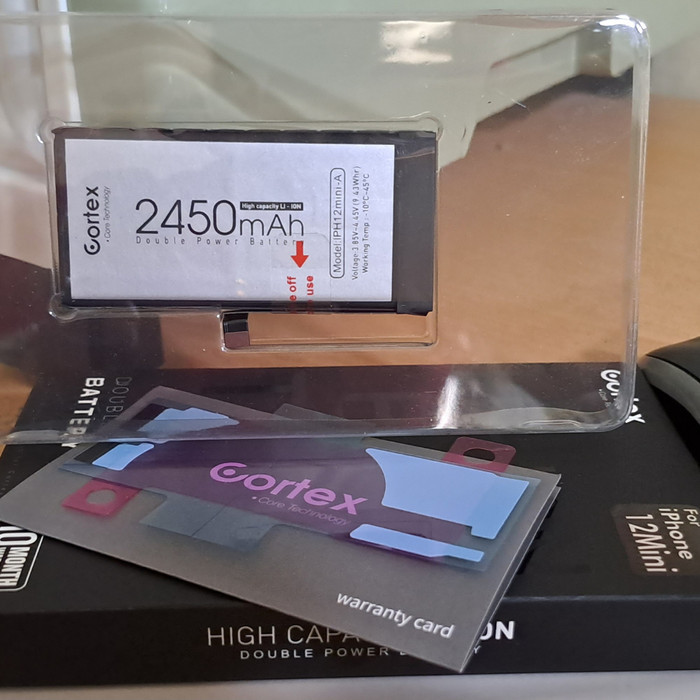 Cortex Batre Baterai Battery iPhone 12Mini 12 12Pro 12ProMax Original