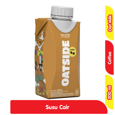 

Oatside Susu Oat Cair Kopi Kotak 200 ml