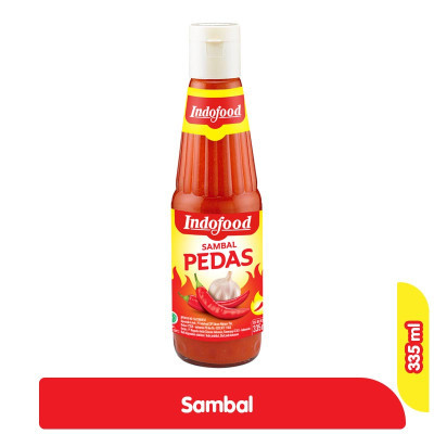 

Indofood Sambal Pedas Botol Beling 335 ml