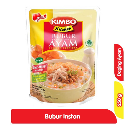 

Kimbo Kitchen Bubur Ayam Pouch 250 g