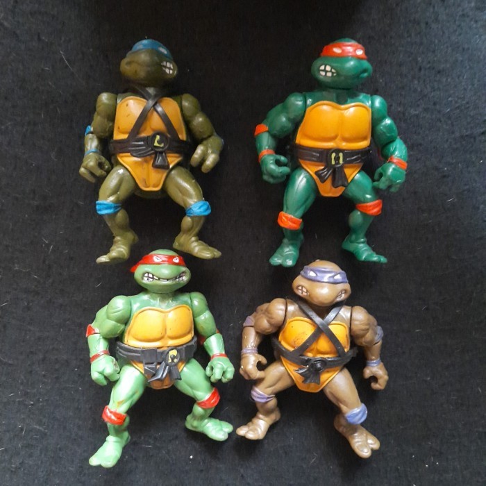 TMNT / Ninja Turtles Vintage Series Set by Playmates 1988