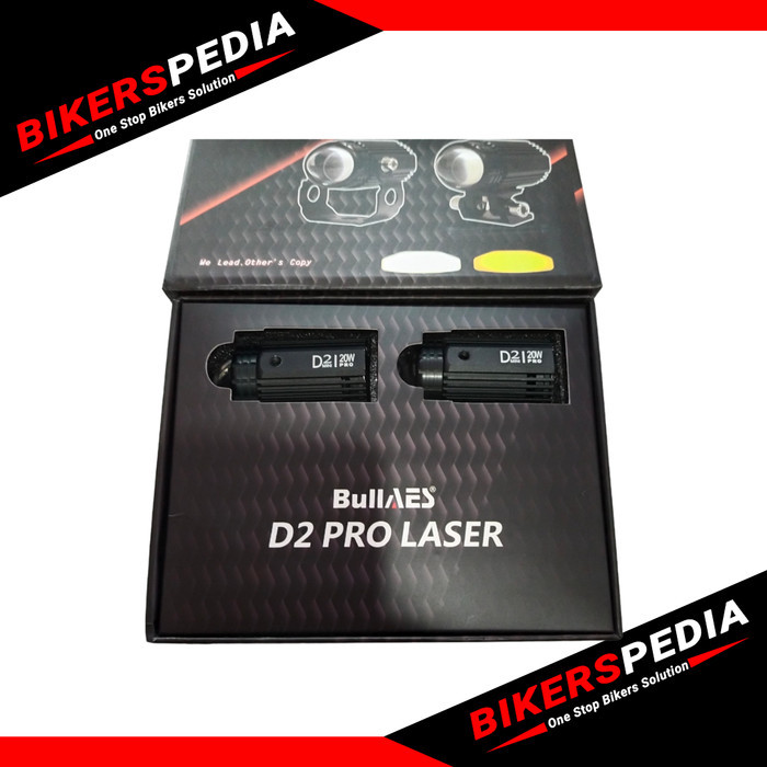 LAMPU TEMBAK / LAMPU AES D2 LASER PRO LIGHT 20W 2 WARNA UNIVERSAL