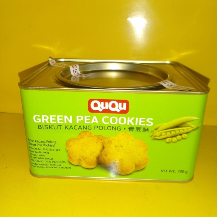 

QUQU Green Pea Cookies / Biskuit Kacang Polong [9555463600522]