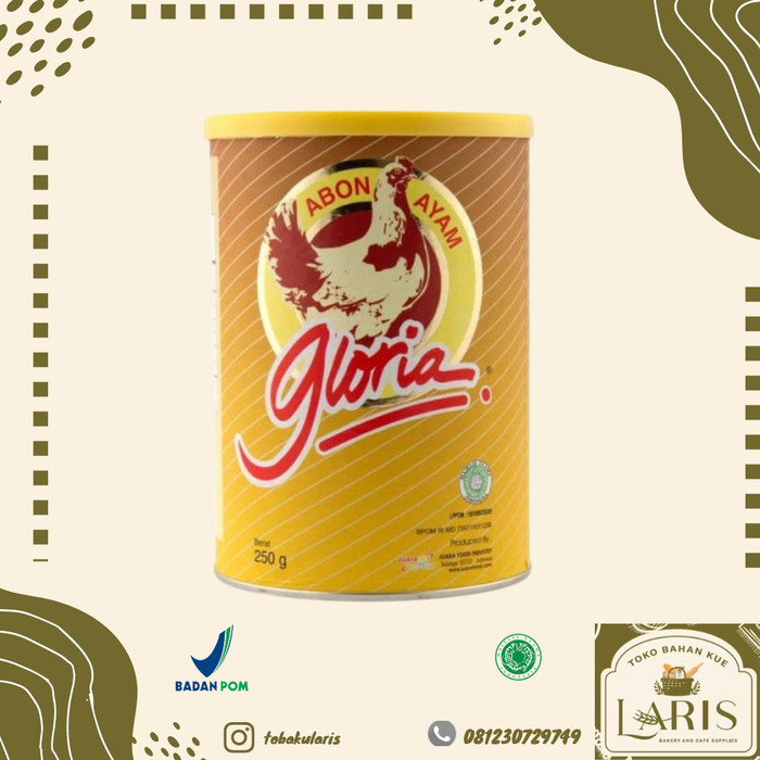 

Abon Gloria Ayam 250 gr