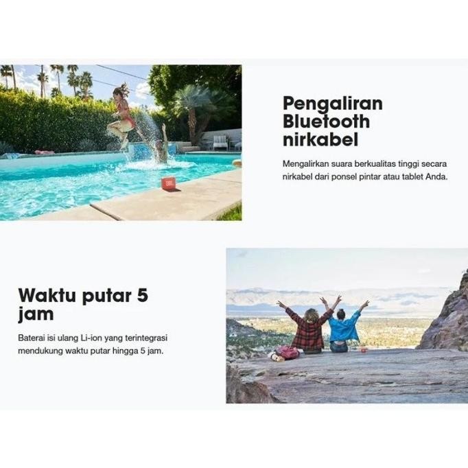 Sale Speaker Jbl Go2 Go 2 Wireless Bluetooth Portable Spiker Extra Bass Audio Speakers Bergaransi