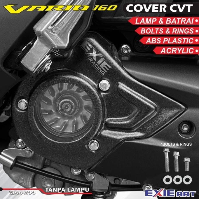 COVER CVT - VARIO 160 - AKSESORIS MOTOR VARIO 160 [terbaik]