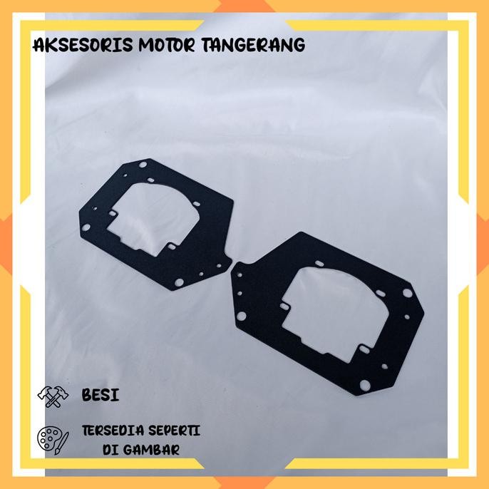 BEST QUALITY BRACKET LAMPU BILED PROJIE AES 2.5 INCH R25 OLD UNTUK MOTOR R25 LAMA