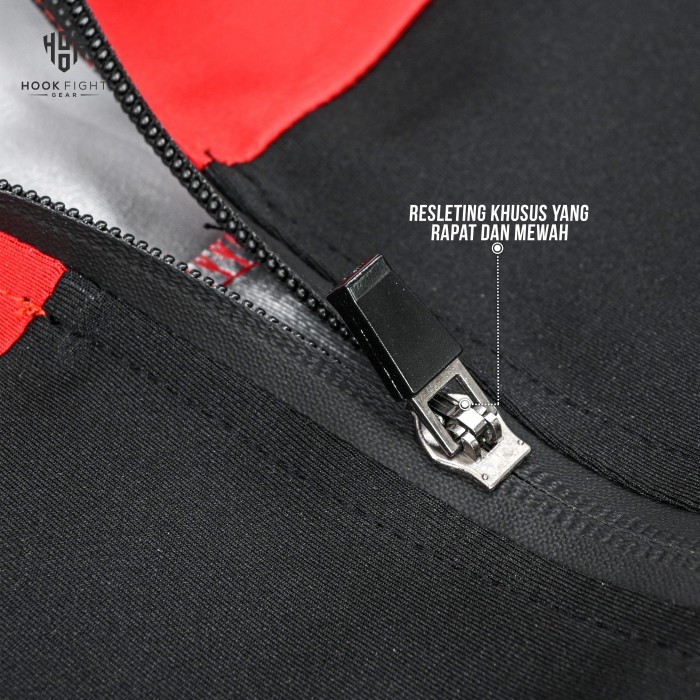 Murah Jaket Sauna Suit Baju Jas Lari Pembakar Lemak Hook Baju Sauna Olahraga Jaket Pembakar lemak