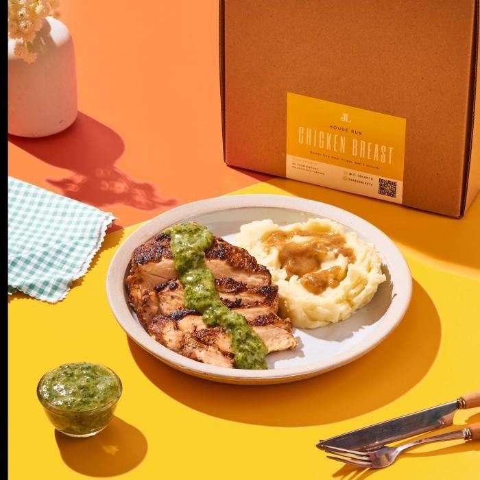 

Jl - 20 Days Package Chicken Breast With Aji Verde Sauce (Save More) Termurah 100 % Original