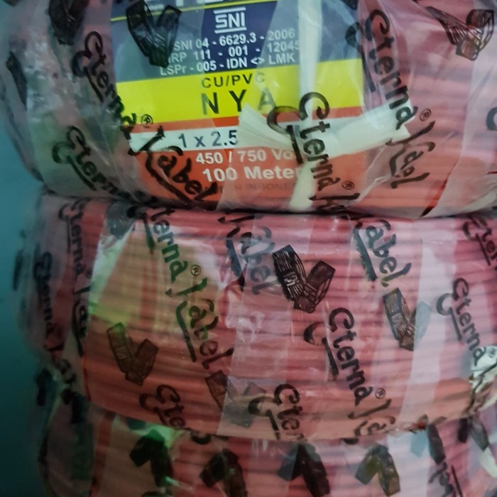 Kabel eterna nya 1 x 2,5 @100m